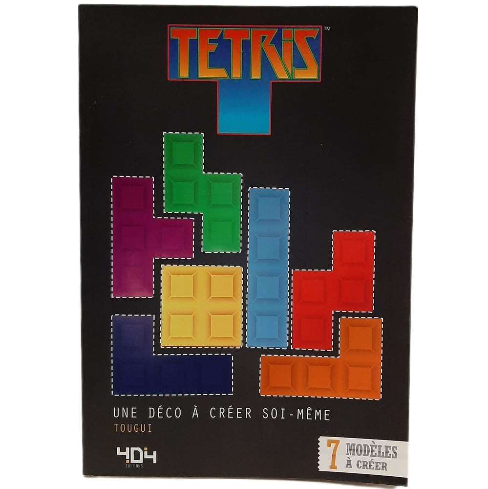 🍒4 for $20🍒 Tetris 7 3D Paper Models Official Product Papercraft Craft Book